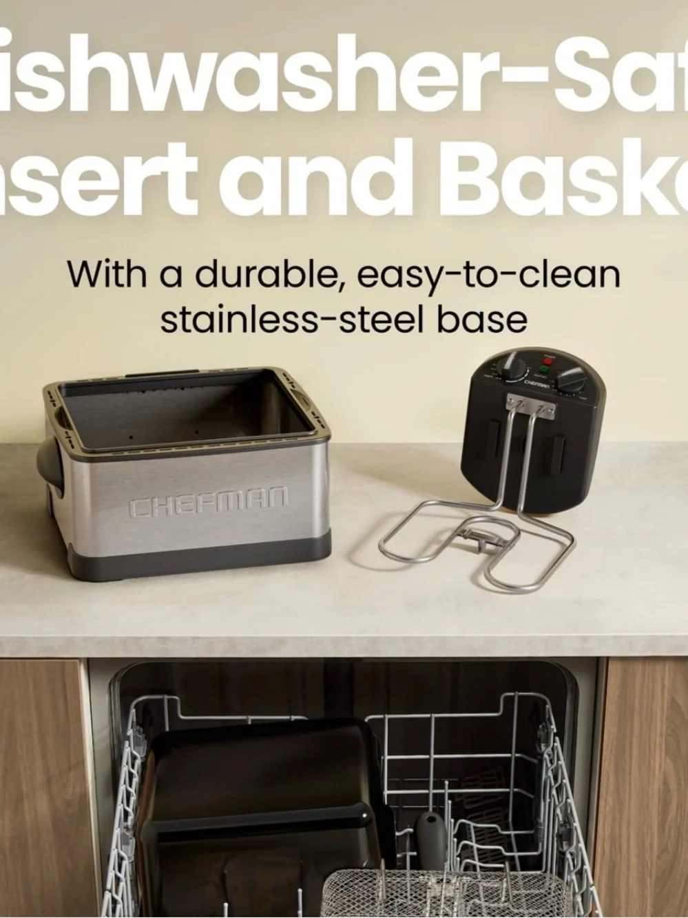 Silver & Black Deep Fryer - 4.5-Quart Capacity